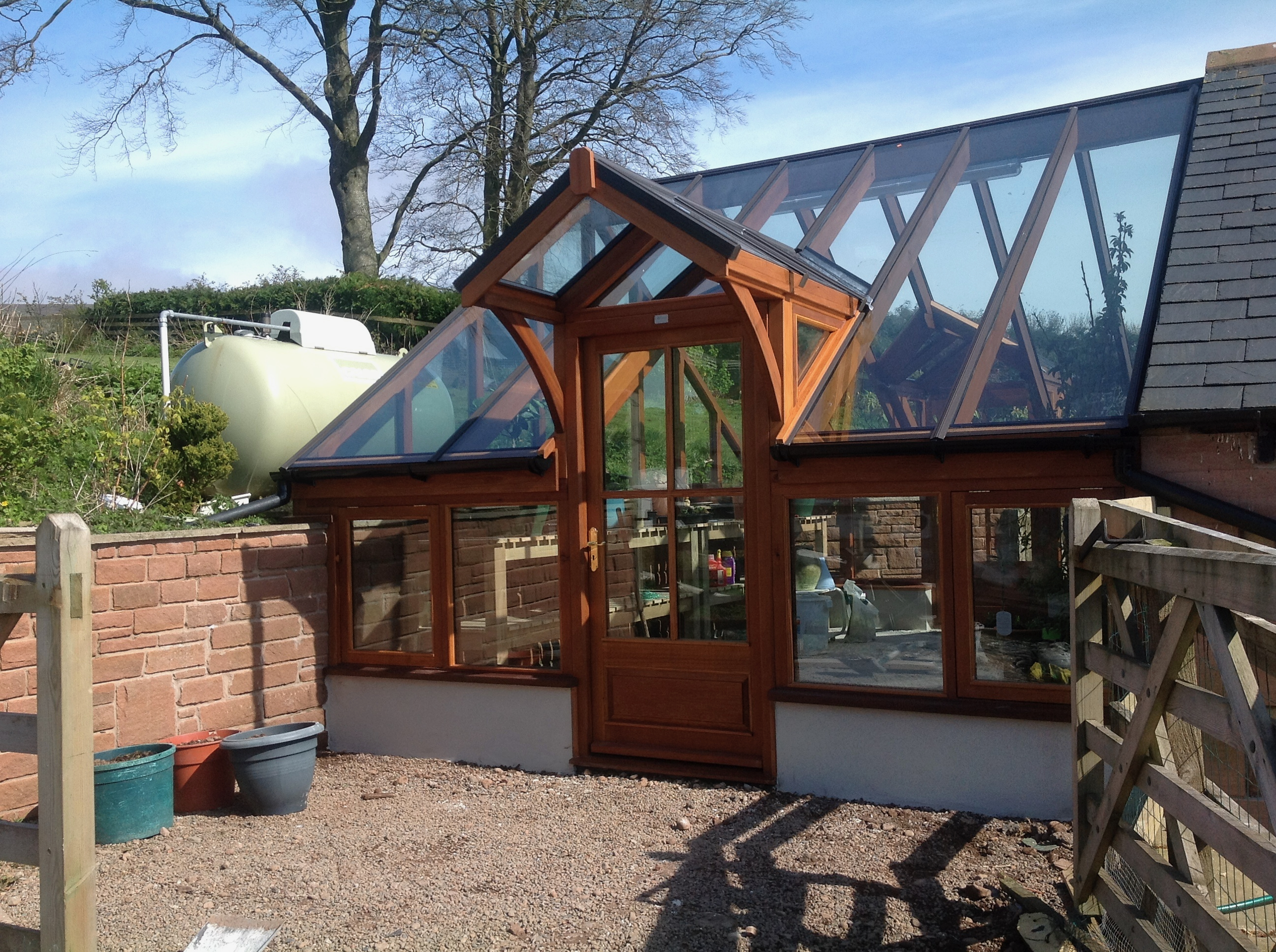 Conservatory or orangery by Woodstyle Joinery