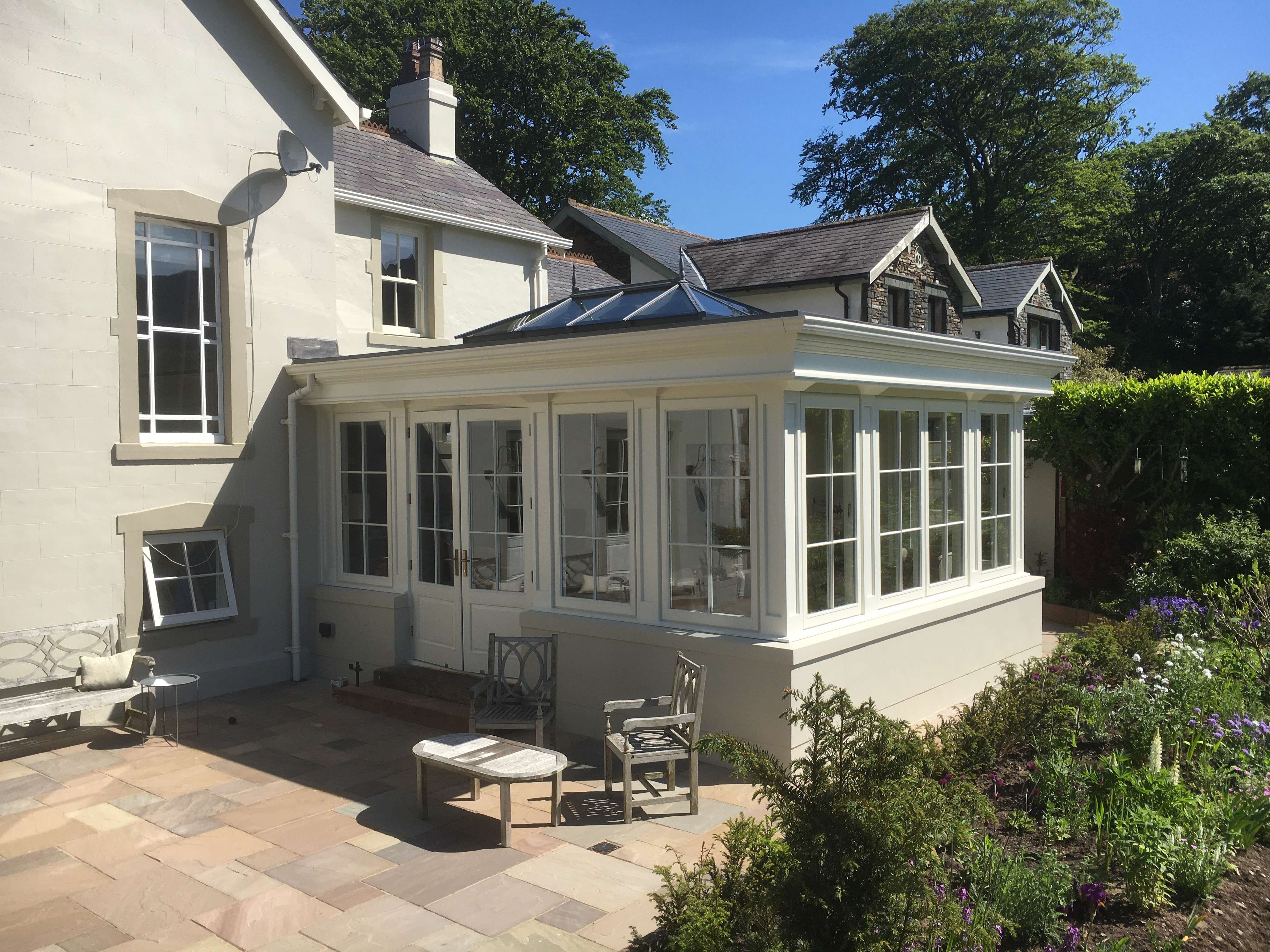 Conservatory or orangery by Woodstyle Joinery