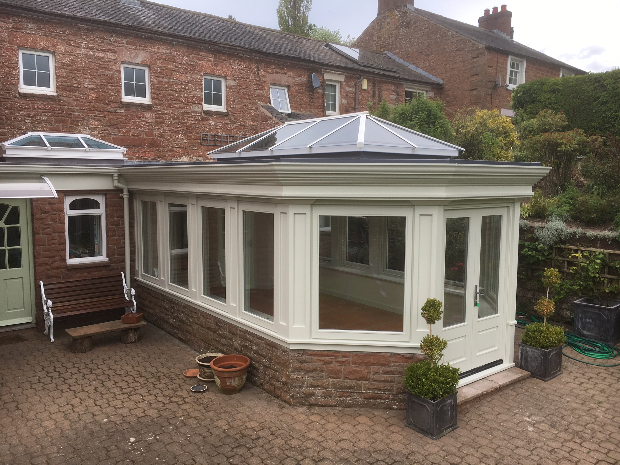 Conservatory or orangery by Woodstyle Joinery