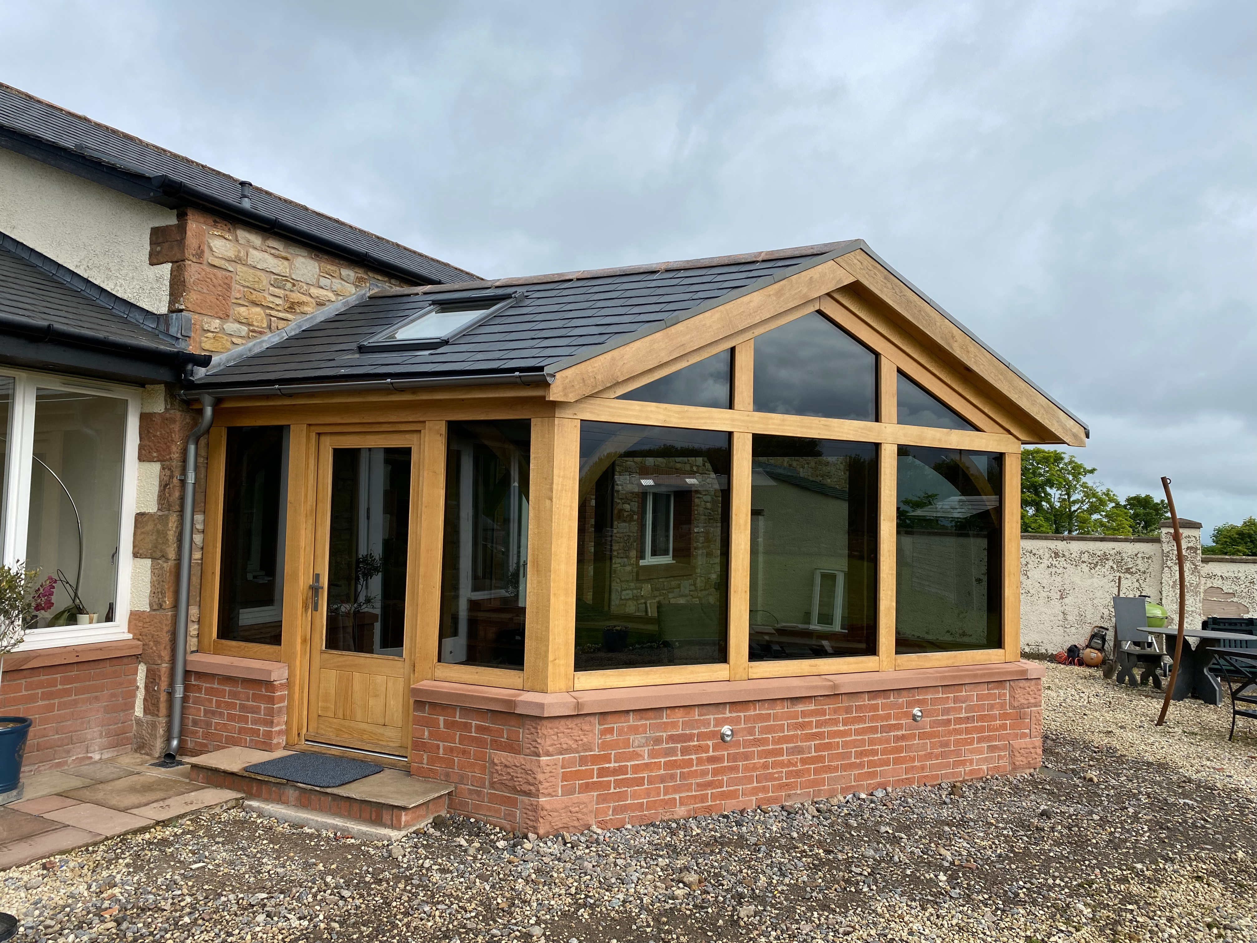 Conservatory or orangery by Woodstyle Joinery