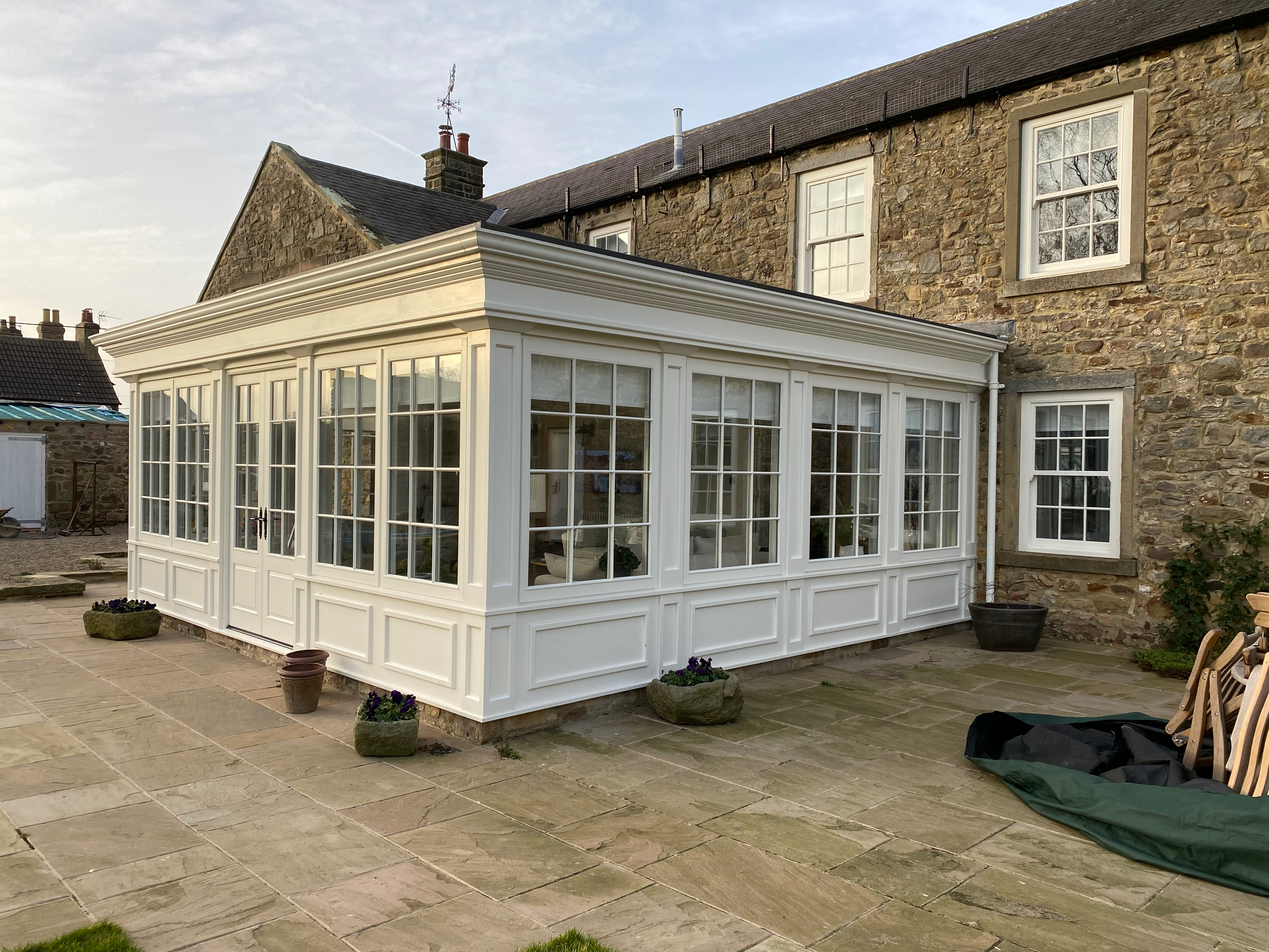Conservatory or orangery by Woodstyle Joinery