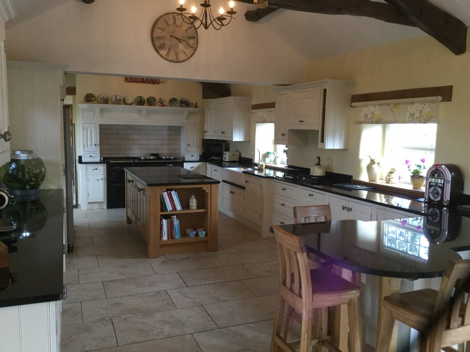 Custom kitchen cabinetry