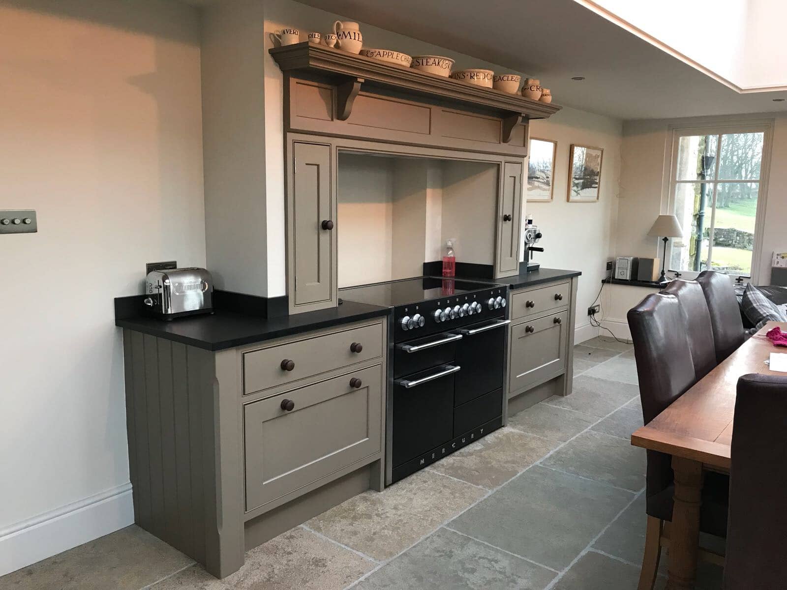 Traditional timber kitchen