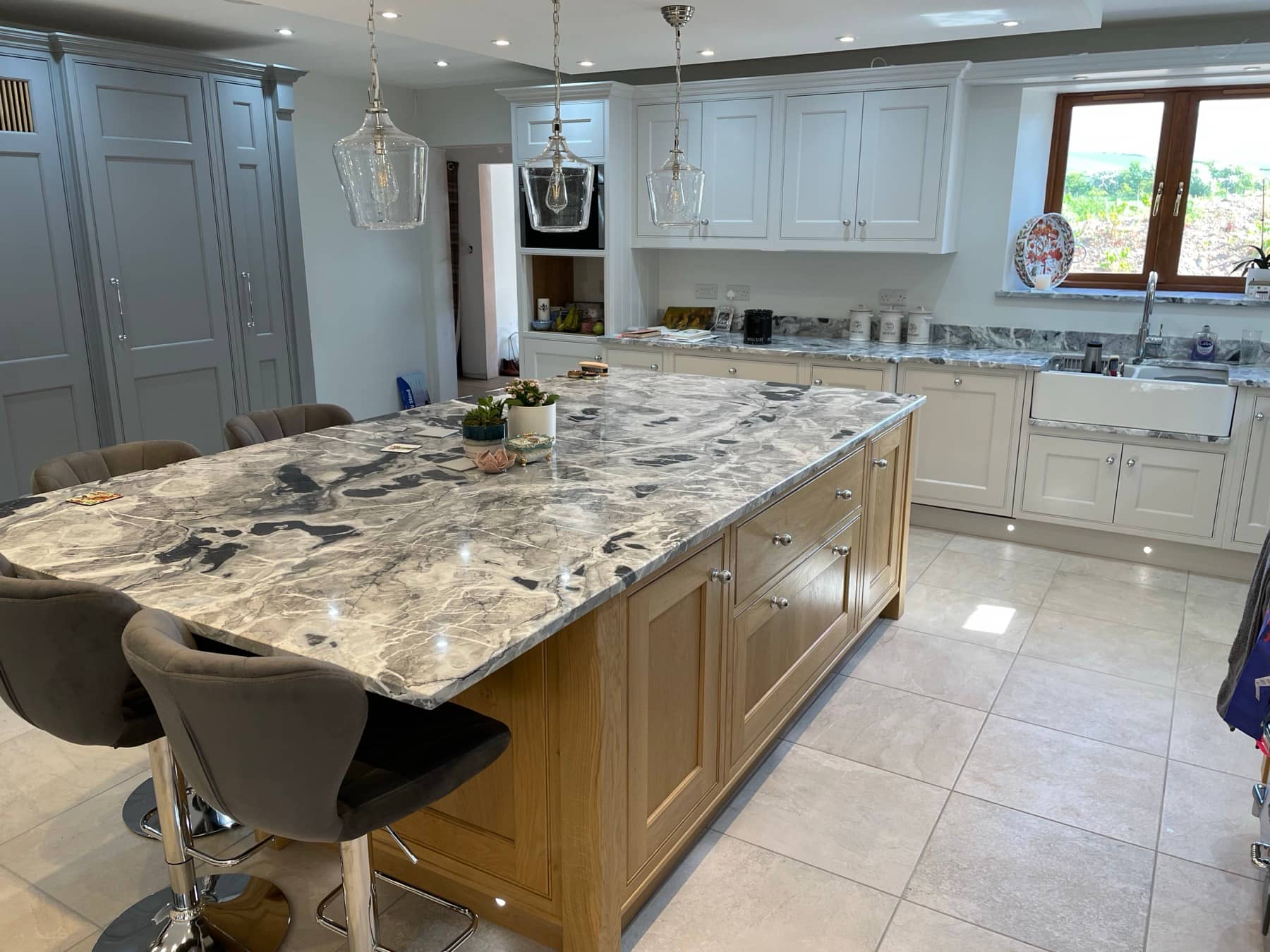 Handmade kitchen with worktop