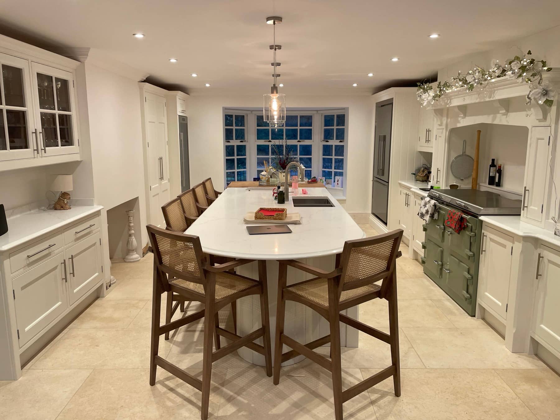 In-frame kitchen design