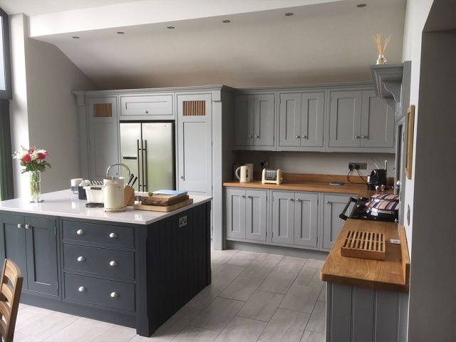 Kitchen with clever storage solutions