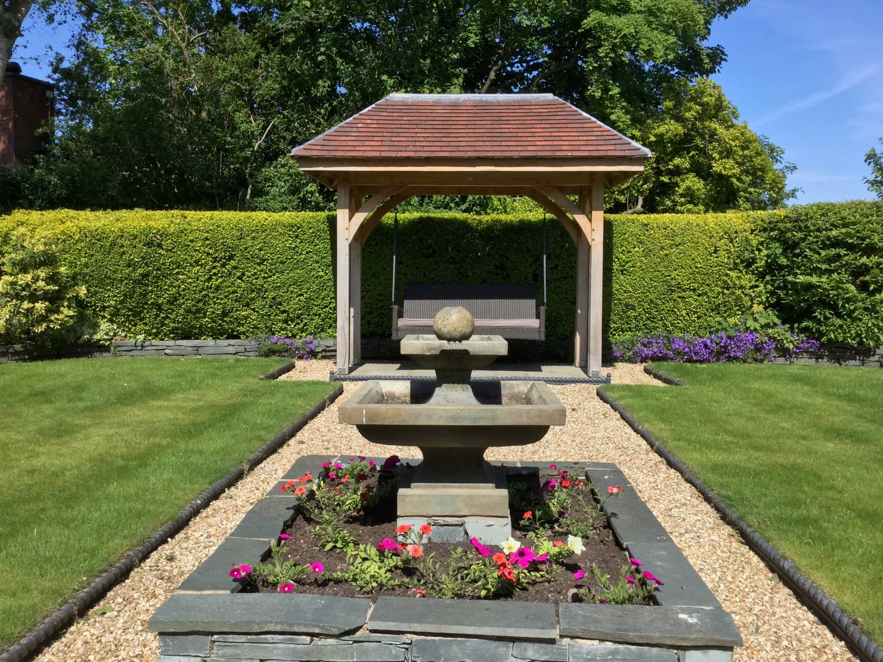 Timber pergola or arbour by Woodstyle Joinery