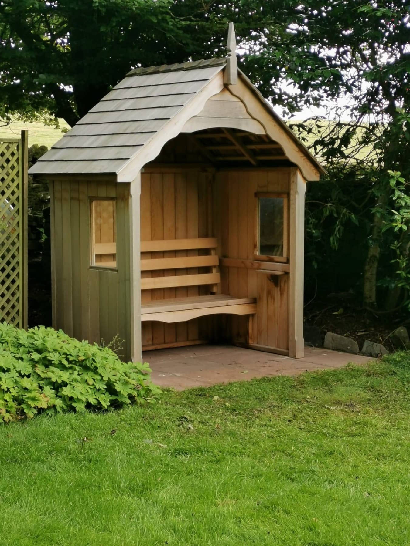 Timber pergola or arbour by Woodstyle Joinery