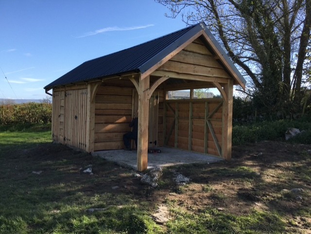 Handcrafted timber garden shed in Carlisle, Cumbria