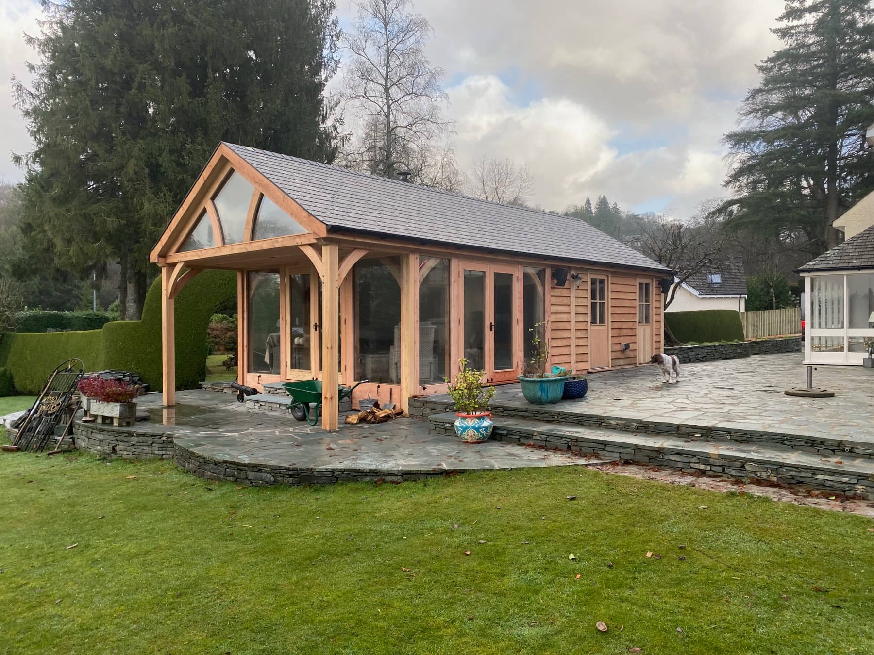 Handcrafted summerhouse or garden room in Carlisle, Cumbria