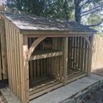 Cornwall Log Store by Woodstyle Joinery